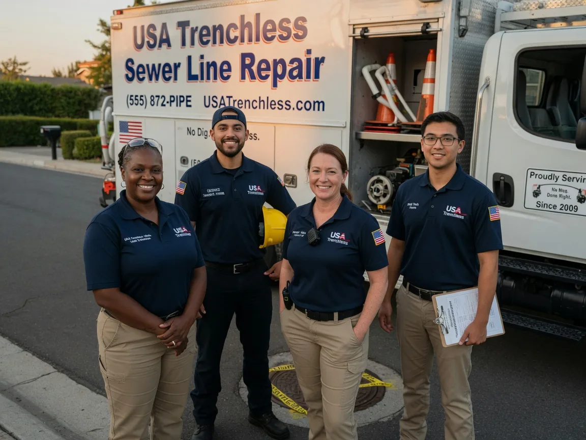 Sewer Line Repair company in The Rock, GA